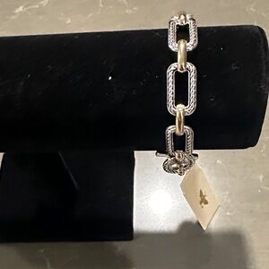 Elegant Silver Chain Bracelet